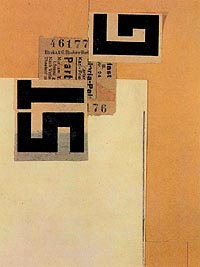 (ST G) 1929-31. Collage 14.5 x11 cm. Malbourg International Fine Art
