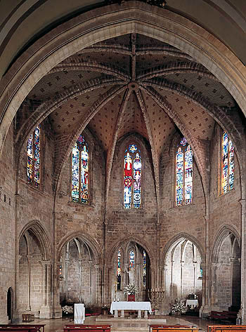 Interior de la iglesia del Salvador de Burriana. (Foto Pasqual Mercé) / Interior of the Salvador church in Burriana (Photograph: Pasqual Mercé)