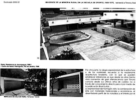 Analogías con arquitectura vernacula y brasileña/ Analogies with vernacular and Brazilian architecture
