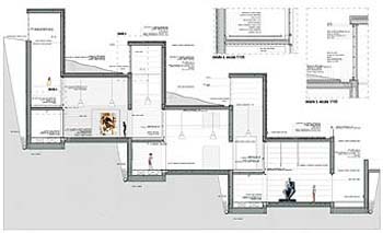 Seccin constructiva c. Escala 1:200/working detail c. Scale 1:200