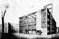 J.Terragni. Estudio para la Casa del Fascio/Study for the Casa del Fascio. Como. 1932-36