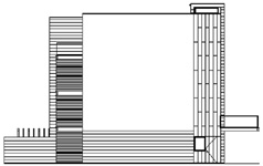 Alzado norte/North elevation