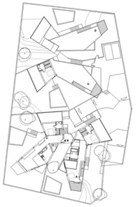 Planta cota/Floor plan at level 93.00 - 94.50